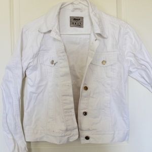 White Denim Jacket